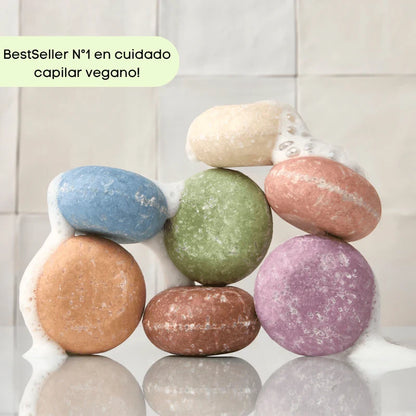 Shampoo 3 en 1 para Volumen, Crecimiento y Fortalecimiento del Cabello | Complete Hair Care System NATURE