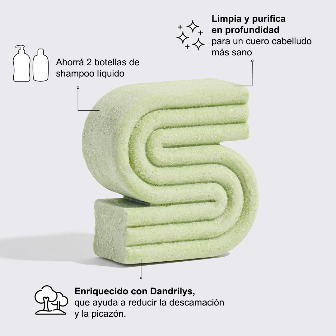 Shampoo + Acondicionador sólidos I Tu rutina anticaspa definitiva