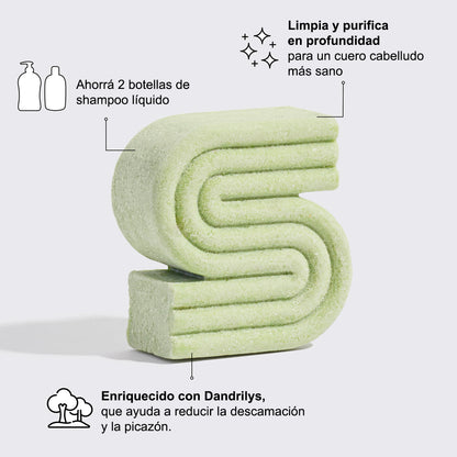 Shampoo + Acondicionador sólidos I Tu rutina anticaspa definitiva