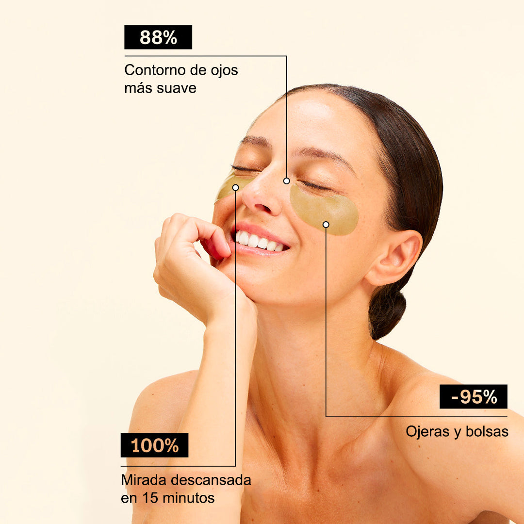 Parches Anti-Ojeras | Reduce ojeras y bolsas en 15 minutos
